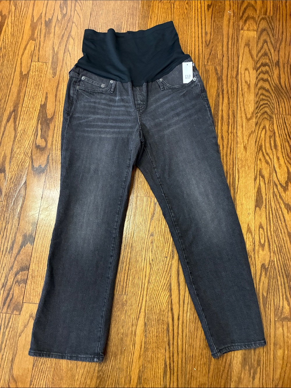 NWT GAP Maternity Black Jeans size 29